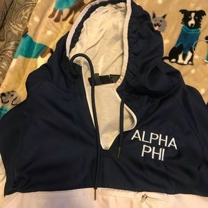 Alpha Phi rain jacket
